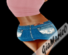 g;blue jean skirt slim