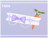 Carrot Leg Garter Purple