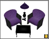 C2u Purple Chair set