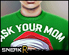 ⓢ Green Santa Sweater