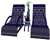 Blue Lawn Chairs