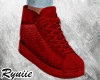 s - Red Sneakers