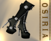 Gothic Skull Boots