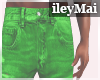 i| Green Shorts