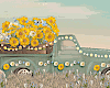 Spring Flowers Truck