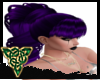 purple cascade hair