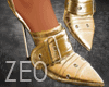 ZE0 Chrome Belt Gold