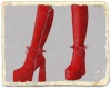 DARK BOOTS RED