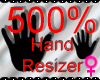 *M* Hand Scaler 500%