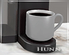 H. Coffee Pot & Mugs