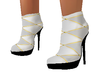 white/gold shootie