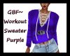 GBF~Workout Top Purple
