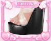 Sexy Black Wedges