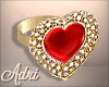 ~A: Red'Heart  Ring