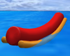 ~a~ Hot Dog Beach Float