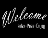 welcome sign
