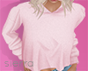 ;) Pink Crop Sweater