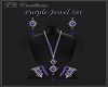 [TB] Purple Jewelry Set