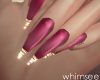 Ruby Gold Nails