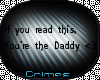 -PC- the Daddy <3 sign
