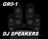 DJ SPEAKERS GREY