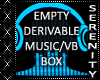 EMPTY DERIVABLE MUSICBOX