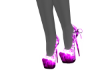 Purple Ani Glow Heels