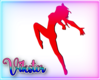 v dancer silhouette