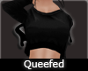 [Q]Black sweater top