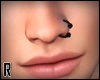 Nose Piercing Black