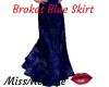 Brokat Blue Skirt