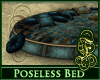 Poseless Round Bed