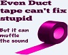 duck tape sticker
