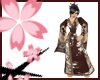 Nya~ Dark Floral Kimono