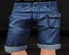 Kid's Denim Cargo Shorts