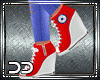 (D) Red Converse Sneaker