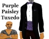 Purple Paisley Tux