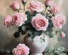 LUXE Oil Roses 5