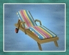 Colorful Beach Recliner