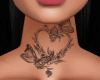 e. heart neck tattoo !
