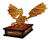 Gold Dragon Statue