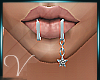 Lip piercings -silver-