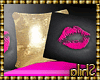 💋 Glamour Gold Pillow
