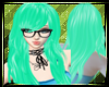 Y- Green blue long hair