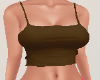 SC Sleeveless Brown Top