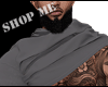 (+_+)PULL'D UP GRAY TOP