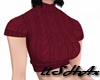 {s} knitted top wine