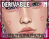 Swivel Hearts Blush M