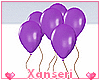 Purple Birthday Balloons