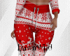 Winter Nordic Pants Red